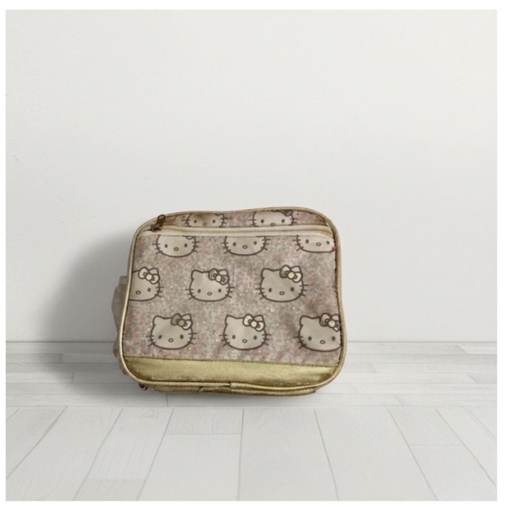 Pottery Barn Kids Hello‎ Kitty Glam Mackenzie Lunch Bag Monogram Removed
